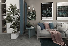 白金色橡木魚骨拼花,進口地板,環保地板